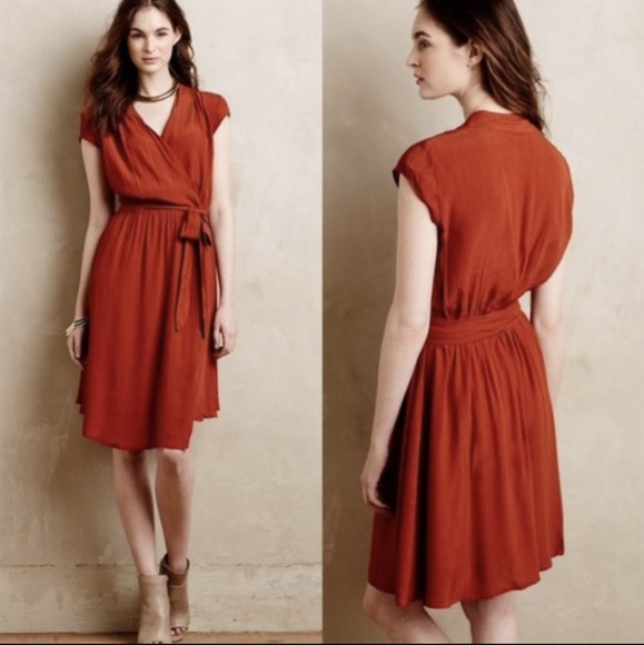 Anthropologie Dresses & Skirts - Anthropologie Noronha Wrap Dress By Maeve